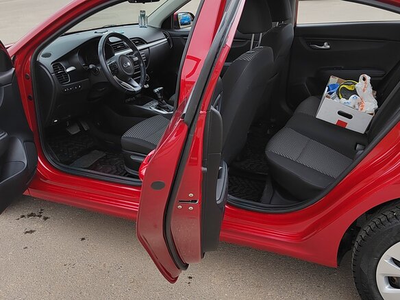 2017 Kia Rio IV, красный, 1254266 рублей - вид 16
