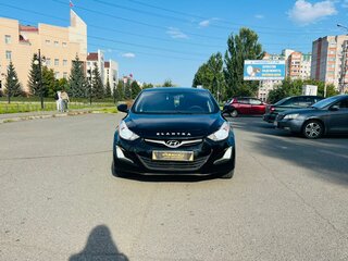 2014 Hyundai Elantra V (MD) Рестайлинг, чёрный, 1279000 рублей, вид 3