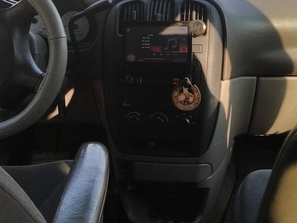 2002 Chrysler Voyager IV, серебристый, 480000 рублей - вид 22
