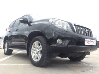 2013 Toyota Land Cruiser Prado 150 Series Рестайлинг 1, чёрный, 3820000 рублей, вид 5