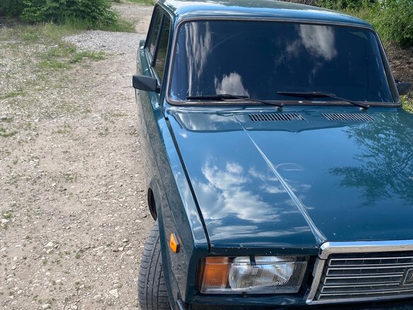 2004 Lada (ВАЗ) 2107, синий - вид 1
