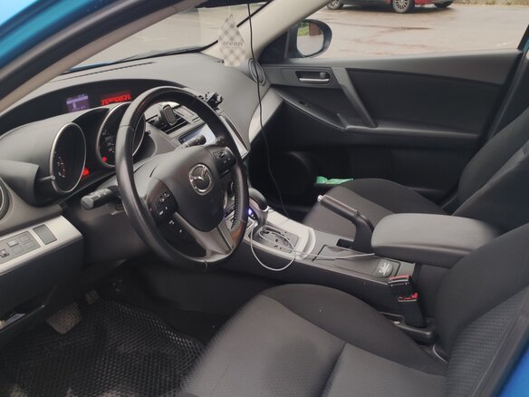 2009 Mazda 3 II (BL), голубой, 930000 рублей - вид 6