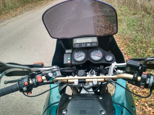 1995 Honda XRV 750 Africa Twin, зелёный - вид 10