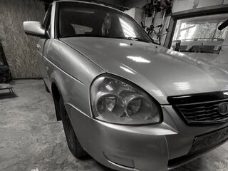 2011 Lada (ВАЗ) Priora I, серебристый, 330000 рублей, вид 3