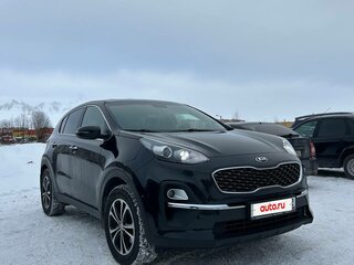 2021 Kia Sportage IV Рестайлинг, чёрный, 2700000 рублей, вид 2