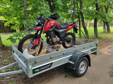 2022 Shineray Fireguard 250 Trail, красный, 147000 рублей, вид 4