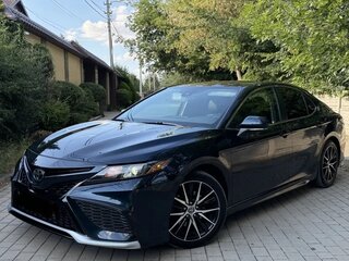 2021 Toyota Camry US Market VIII (XV70) Рестайлинг, синий, 2500000 рублей, вид 1