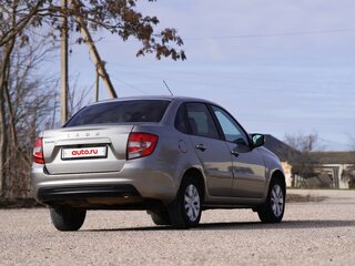 2019 Lada (ВАЗ) Granta I Рестайлинг, серый, 850000 рублей, вид 3