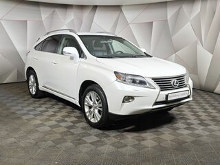 2012 Lexus RX 270 III Рестайлинг, белый, 1769000 рублей, вид 3