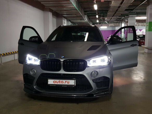 2015 BMW X6 M II (F86), чёрный - вид 2
