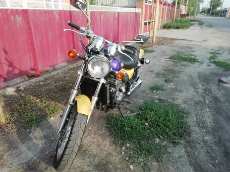 1994 Kawasaki ZL400 Eliminator, жёлтый, 290000 рублей, вид 2
