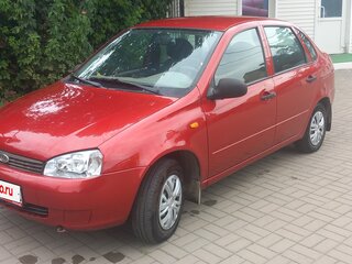 2006 Lada (ВАЗ) Kalina I, красный, 400000 рублей, вид 1
