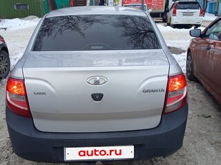 2015 Lada (ВАЗ) Granta I, серебристый, 360000 рублей, вид 2