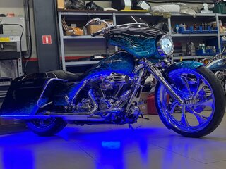 2009 Harley-Davidson Street Glide, чёрный, 1000000 рублей, вид 2