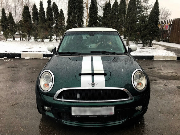 2008 Mini Hatch Cooper S II (R56), зелёный - вид 5