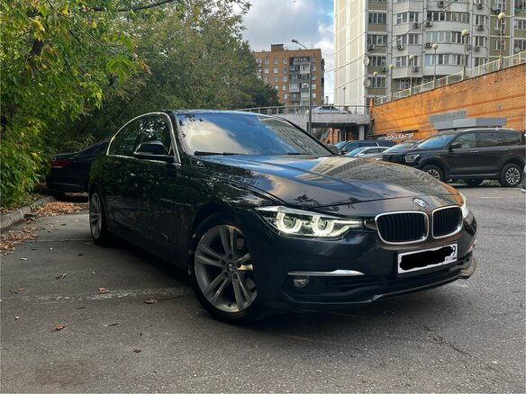 2018 BMW 3 серии 330i xDrive VI (F3x) Рестайлинг, чёрный