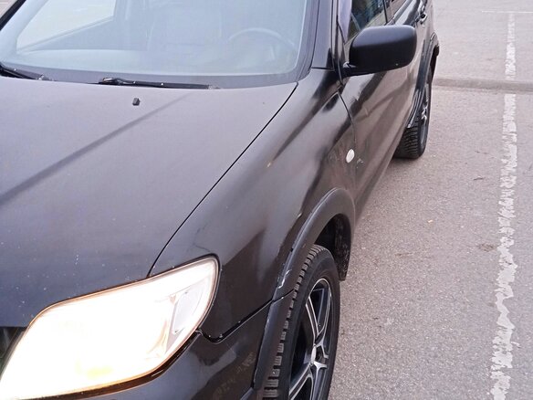 2007 Mitsubishi Outlander I, чёрный, 600000 рублей - вид 18