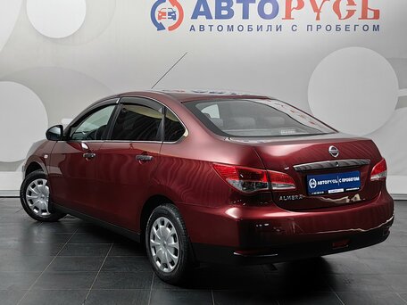 2014 Nissan Almera III (G15), красный, 709000 рублей, вид 2