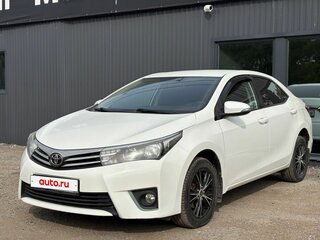 2014 Toyota Corolla XI (E160, E170, E180), белый, 1220000 рублей, вид 3