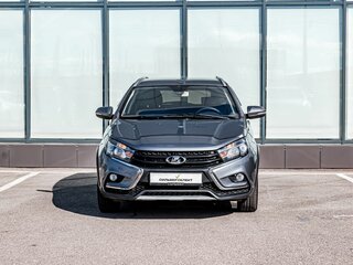 2018 Lada (ВАЗ) Vesta SW Cross I, серый, 890000 рублей, вид 3
