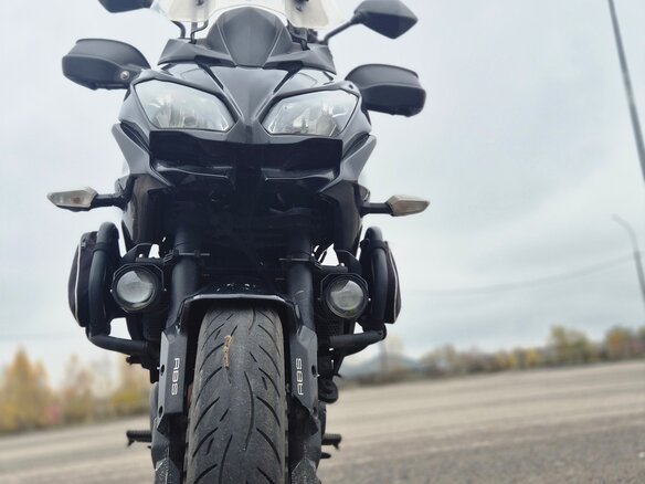 2015 Kawasaki Versys 650, чёрный, 640000 рублей - вид 8