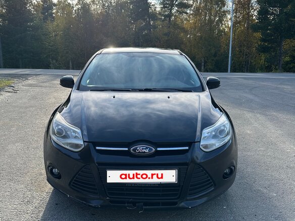 2012 Ford Focus III, чёрный, 780000 рублей - вид 1