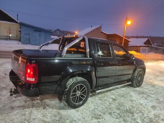 2013 Volkswagen Amarok Double Cab full-time I, чёрный, 2000000 рублей, вид 4