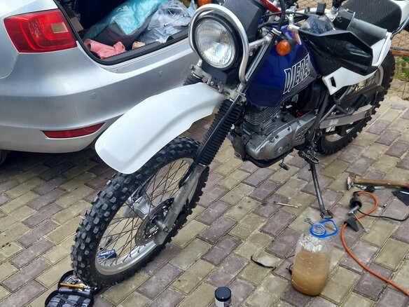 2003 Suzuki Djebel 200, синий, 280000 рублей - вид 6