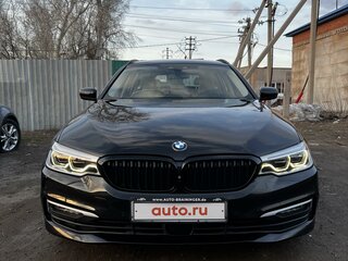 2019 BMW 5 серии 520d xDrive VII (G30/G31/G38), чёрный, 3550000 рублей, вид 3