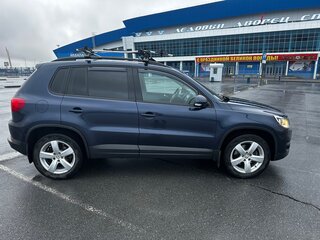 2014 Volkswagen Tiguan I Рестайлинг, синий, 1200000 рублей, вид 3