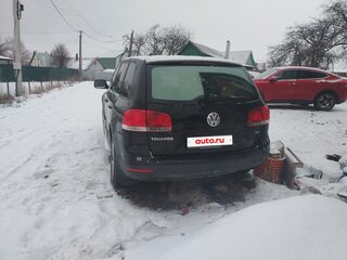 2005 Volkswagen Touareg I, чёрный, 535000 рублей, вид 4