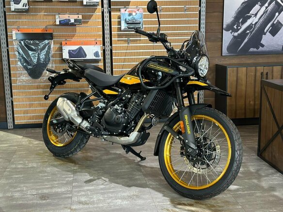 2025 Royal Enfield Himalayan, чёрный, 599000 рублей - вид 25