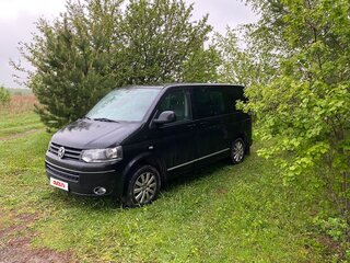 2012 Volkswagen Multivan T5 Рестайлинг, чёрный, 2100000 рублей, вид 2