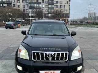 2007 Toyota Land Cruiser Prado 4-speed 120 Series Рестайлинг, чёрный, 2250000 рублей, вид 1