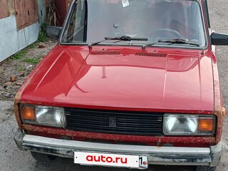 1990 Lada (ВАЗ) 2105, красный, 150000 рублей, вид 2