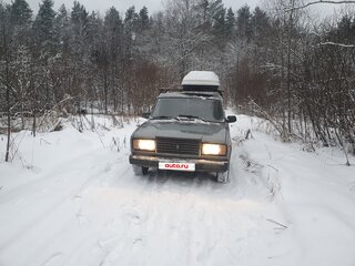 2010 Lada (ВАЗ) 2107, зелёный, 157000 рублей, вид 1