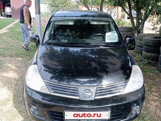 2008 Nissan Tiida I, чёрный, 550000 рублей, вид 2