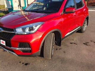 2021 Chery Tiggo 4 I Рестайлинг, красный, 1300000 рублей, вид 1