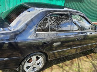 2008 Hyundai Accent ТагАЗ II, чёрный, 685000 рублей, вид 4