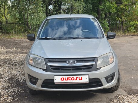 2017 Lada (ВАЗ) Granta I, серебристый, 390000 рублей, вид 2