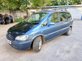 2000 Opel Zafira A, серый, 145000 рублей, вид 1