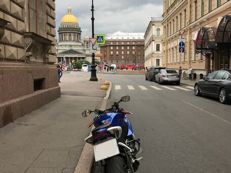 2008 Suzuki GSX-R 600, синий, 690000 рублей, вид 4