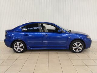 2008 Mazda 3 I (BK) Рестайлинг, синий, 550000 рублей, вид 4