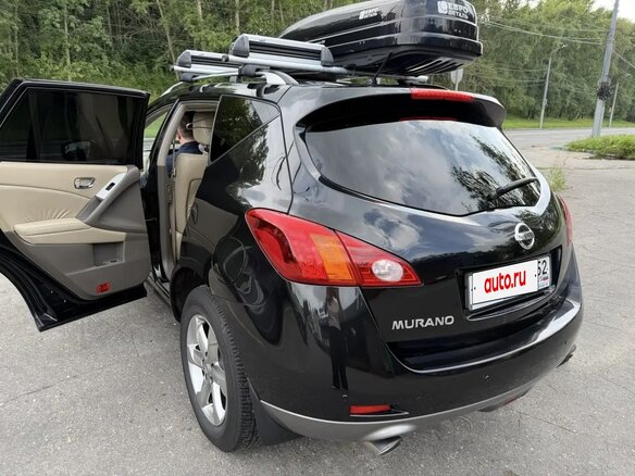 2012 Nissan Murano II (Z51) Рестайлинг 2, чёрный, 1390000 рублей - вид 1