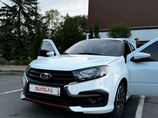 2023 Lada (ВАЗ) Granta Drive Active I Рестайлинг, белый, 900000 рублей, вид 3