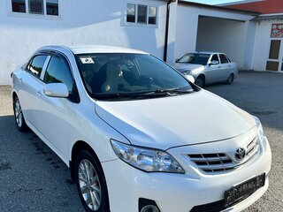 2012 Toyota Corolla X (E140, E150) Рестайлинг, белый, 1250000 рублей, вид 3