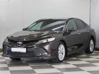 2018 Toyota Camry VIII (XV70), коричневый, 2950000 рублей, вид 1