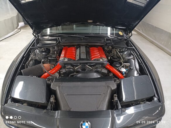 1994 BMW 8 серии 850i I (E31), чёрный - вид 10