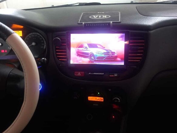 2009 Kia Rio II, белый, 495000 рублей - вид 12