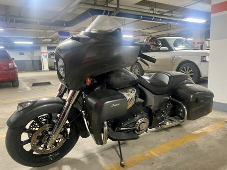 2018 Indian Chieftain, серый, 1700000 рублей, вид 5